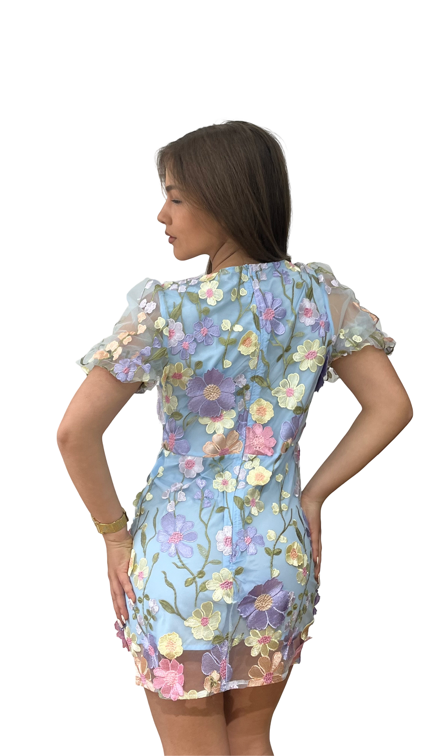 Рокля Dream 3D цветя