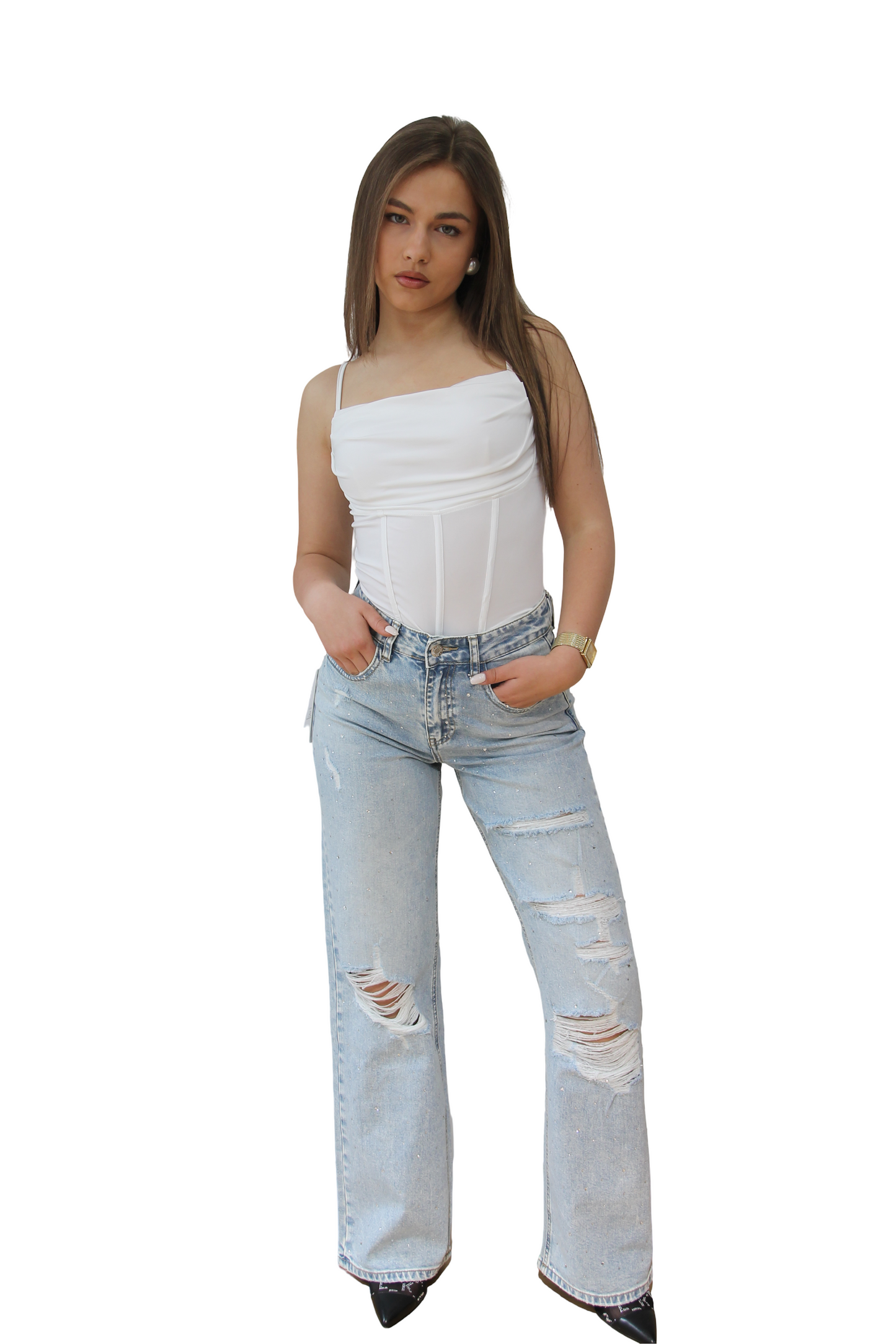 Дънки Miss Bonbon