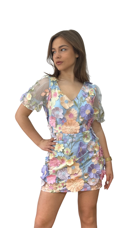 Рокля Dream 3D цветя